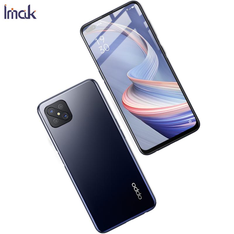 IMAK Pro+ Full Coverage Anti-explosion Tempered Glass Screen Protector Film for Realme 6/OPPO A92s