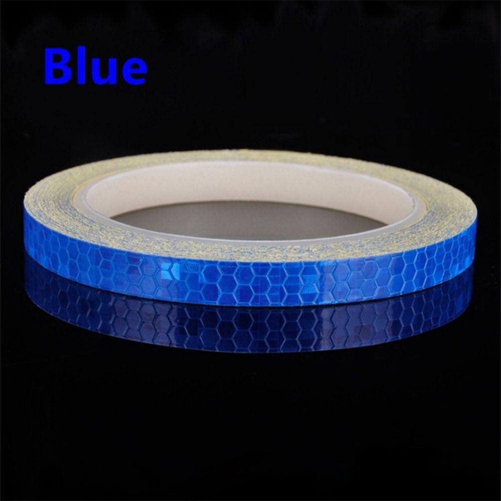 Motorcycle Cycling Accessories Wheel Rim Decal Bike Reflective Stickers Security warning tape
