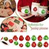 500pcs/Roll Merry Christmas Stickers Envelope Label Stickers Party Self-adhesive Stickers Gift Bag