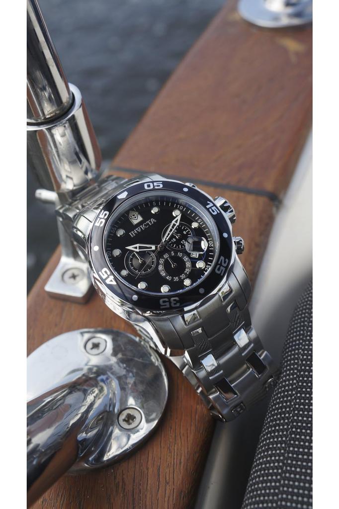 Invicta Pro Diver 69 Мужские 48 мм Серебристые Кварцевые