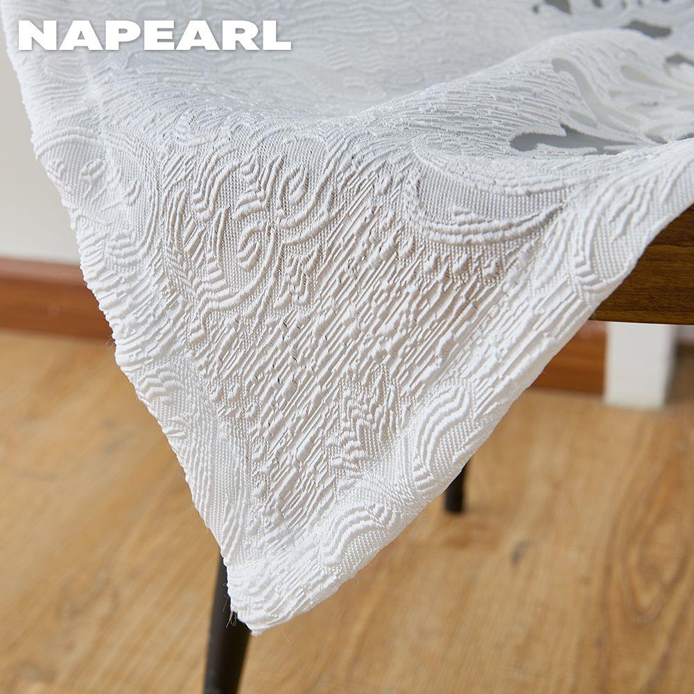 1 шт. NAPEARL 10% затемнение модный классический тюль универсальный жаккардовый прозрачный занавес для кухни гостиной спальни балкона окна домашнего декора