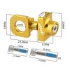 Bicycle Chain Adjuster Aluminum Alloy CNC Bicycle Chain Fastener DIY Modification Lightweight Wear-resistant Cycling Accessories