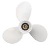 3 Blade Aluminum Alloy Propeller Replacement Outboard Motor Propeller for 4 5 6 8HP Stroke