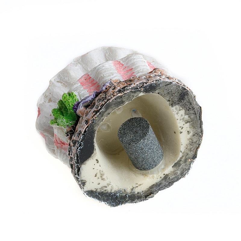 Ракушка Жемчужина и Аэратор Аквариум Аквариум Аэратор Ракушка Пузырьковый Орнамент Декорация Орнаменты