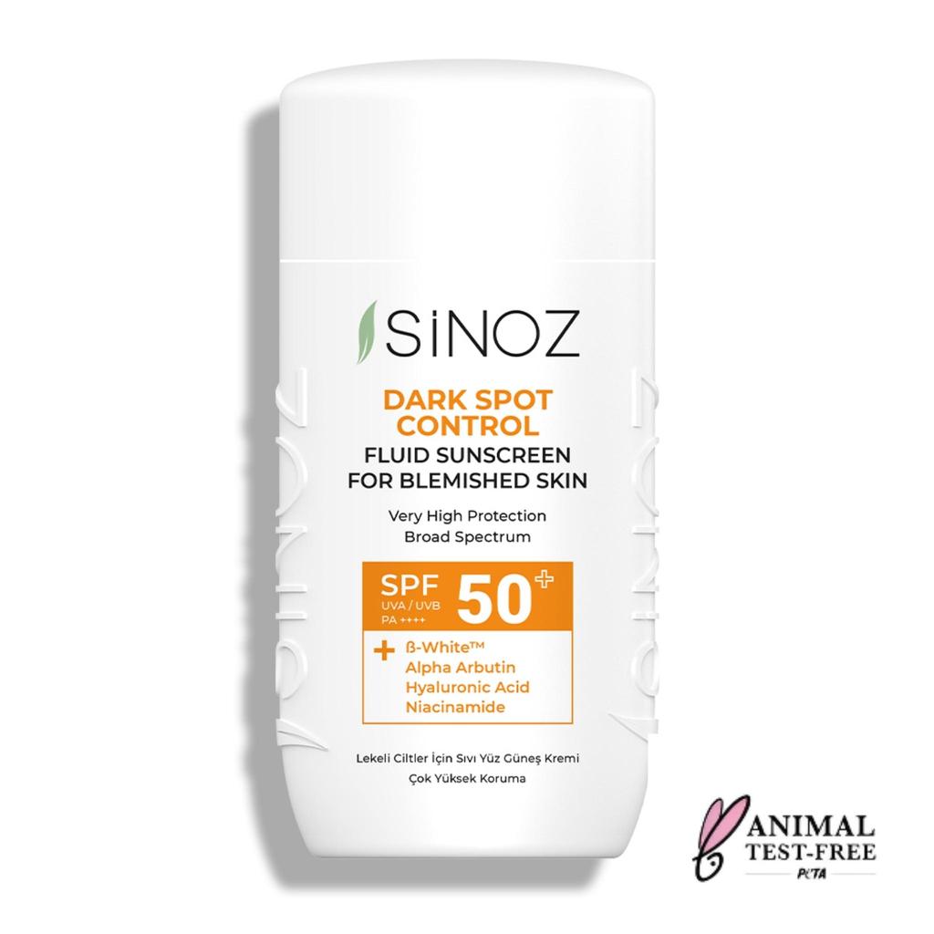 Sinoz Солнцезащитный крем Dark Spot Control Fluid для проблемной кожи SPF50+ PA++++ – 50 мл