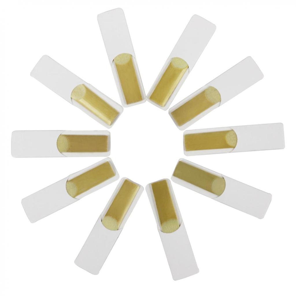 10 шт., сопрано-саксофон, прочность 2,5 трости, высококачественный бамбук, 2-1/2 части саксофона