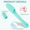 Мини Силиконовая Щетка для Очищения от Черных Точек и Акне Мягкая Кисть для Макияжа Красота Очищение Лица Щетка для Поры Носа Очищающие Напальчники