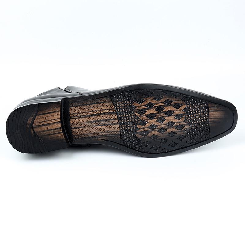 Модный Роскошный Бренд Мужские Ботинки 2025Новые Ботинки Челси Модные Ботинки для Верховой Езды Мужские Повседневные Ботильоны Высококачественная Кожа Боты