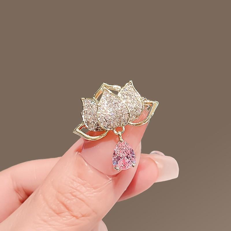 Модная брошь, брошь с бриллиантами, брошь для костюма, аксессуары