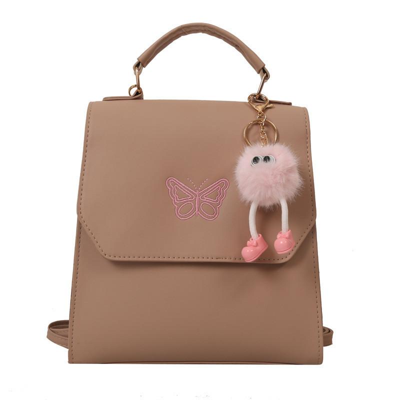 New Arrival Large Capacity Embroidered Butterfly Shoulder Bag For Students