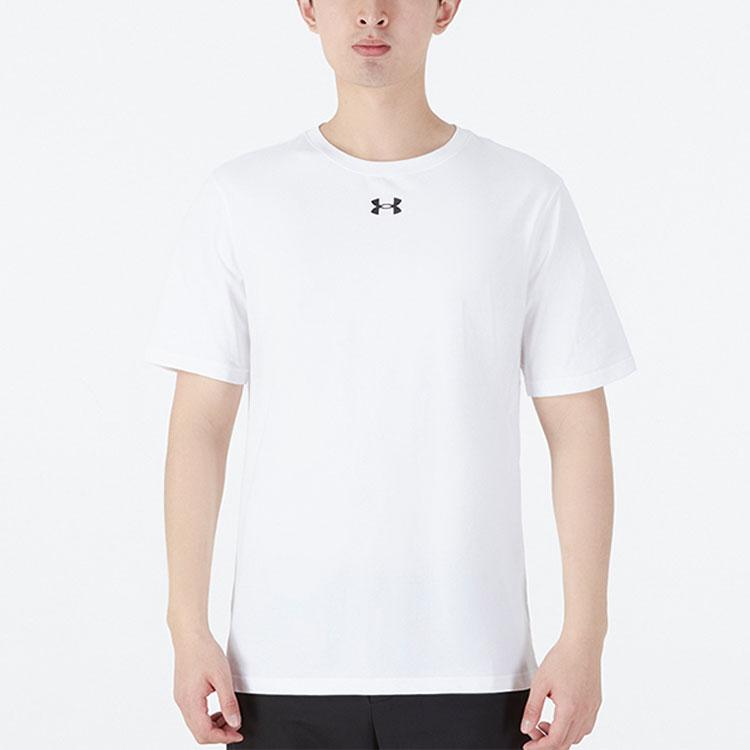 Under Armour Футболка-пуловер с логотипом и принтом, мужская, белая 21500539-100