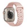 Новый оригинальный силиконовый ремешок для Apple Watch Ultra 49 мм спортивный браслет iWatch Series 9 8 7 45 мм 41 мм 6 5 4 3 SE2 44 мм 40 мм Band