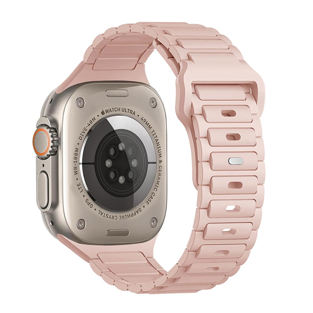 Новый оригинальный силиконовый ремешок для Apple Watch Ultra 49 мм спортивный браслет iWatch Series 9 8 7 45 мм 41 мм 6 5 4 3 SE2 44 мм 40 мм Band