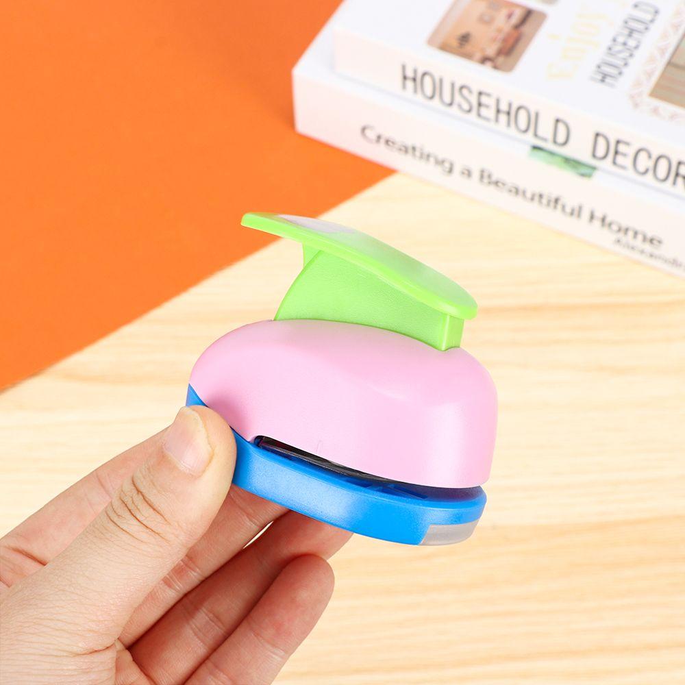 9-75mm Convenient DIY Handmade Embossing Paper Shaper Cutter Heart-shaped Hole Punch Cards Making