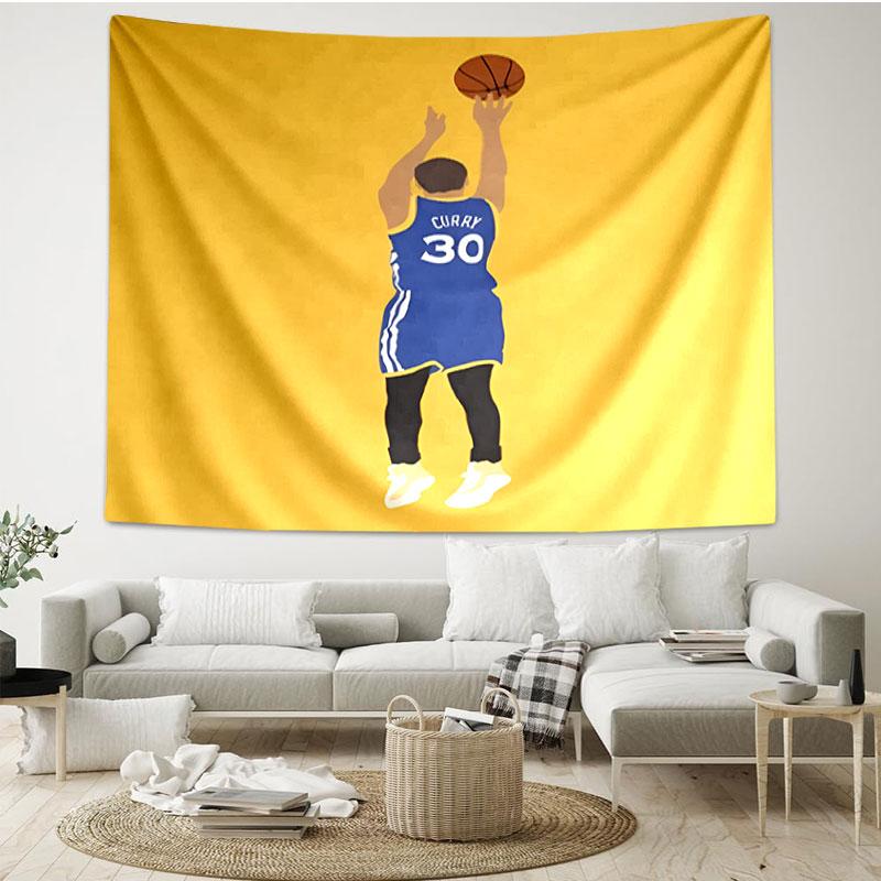 SLAM DUNK Print Tapestry - Portable Wall Decor Cloth, for Home, Dorm, Travel, Bedroom, Living Room - Ideal Birthday Housewarming Gift