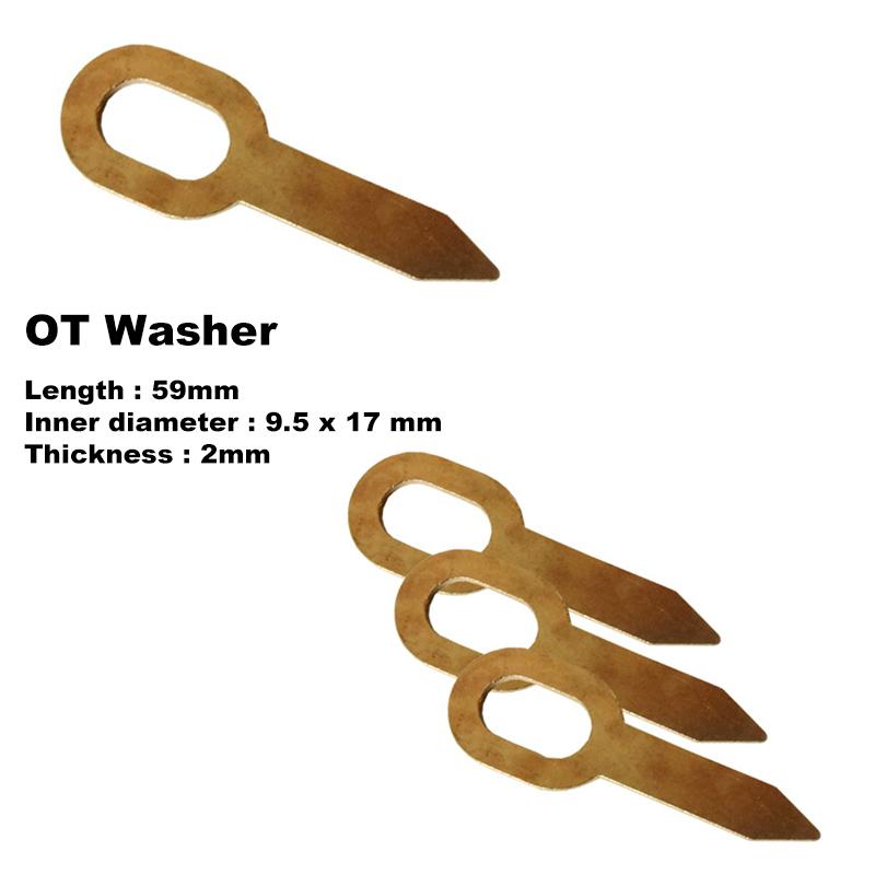 100x Car Dent Repair Pulling Pad Washer Kit Copper Plated Steel Consumables Accessories High Quality Suitable For Spotter Welder