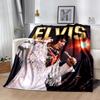 Elvis Presley Performance Blanket Ultra-Soft Suitable for Seaside Picnics Sofa for All Occasions Modern Best Holiday Gift for Friends Family