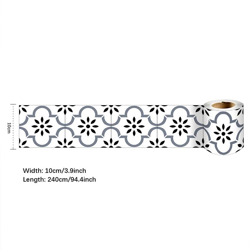 10x240 см ПВХ водонепроницаемая поясная линия самоклеящаяся декоративная полоса на талии