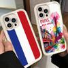 Чехол для телефона iPhone 17 Air 16E 15 16 Pro Max Франция Эйфелева башня Париж Чехол 14 Plus 13 12 Mini Мягкий силиконовый Fundas