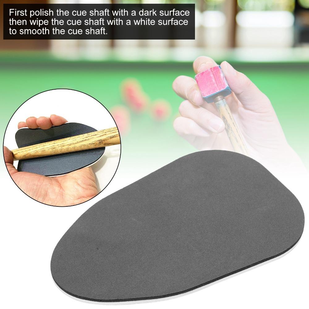Double-sided Pool Cue Stick Slicker Sand Paper Cue Shaft Cleaner  Cue Stick Cleaning