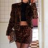 Women's Skirt Sexy Commuting Tight Fitting Hip Hugging Skirt Leopard Pattern New Fashion Short Skirts Spring and Autumn Office Lady