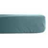 Percale Fitted Sheet Pure Combed Long-staple Cotton 80 Threads/cm² with 35 Cm Pocket Vent Du Sud - Opal - 90 X 190 Cm 35 Pocket