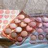 HERORANGE Heart Keyboard 12 Color Eye Shadow Стойкий High Color Rendering Smooth Powder Eye Makeup
