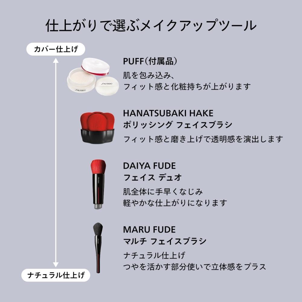 Shiseido Пудра-эссенция для макияжа Skin Setting Powder Без отдушек Розовый Увлажняющее сияние 03 7 г