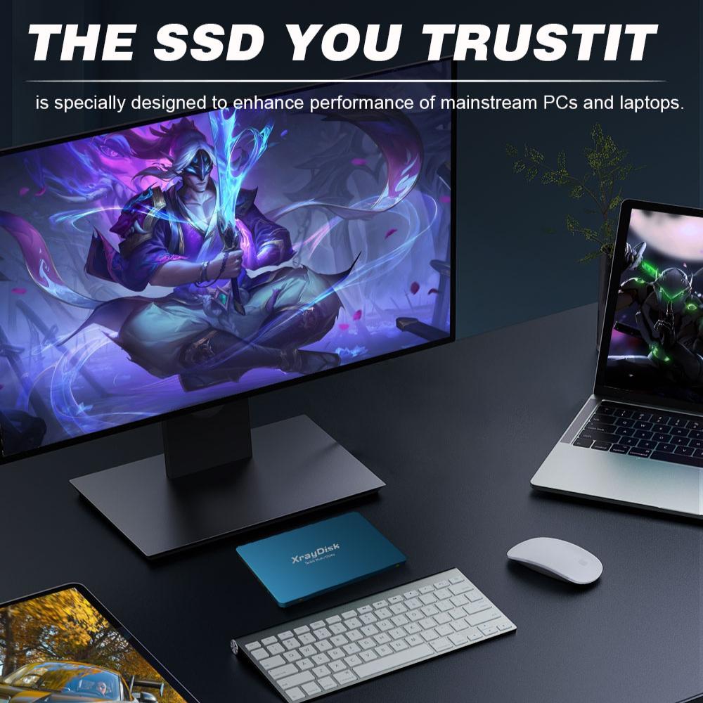 SSD Sata3 Ssd 60 ГБ 128 ГБ 240 ГБ 120 ГБ 256 ГБ 480 ГБ 500 ГБ 1 ТБ Hdd 2.5 Металлический жесткий диск Внутренний твердотельный накопитель