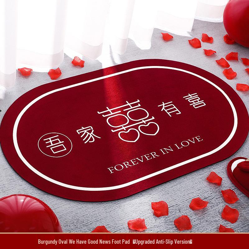 Приветственный коврик - Ковер со счастливыми словами для дома и свадебного декора