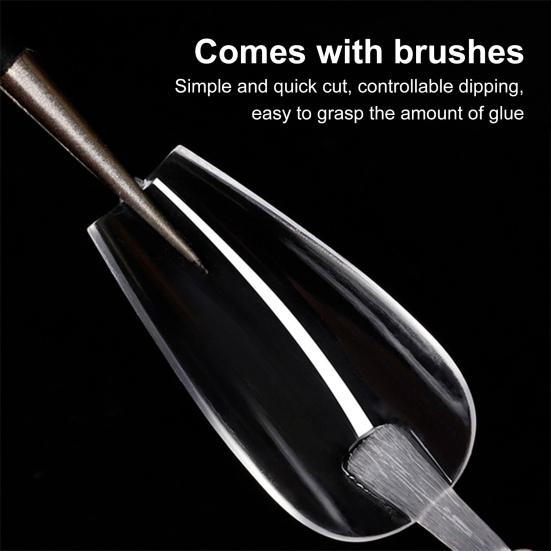 7 г клей для ногтей быстросохнущий, хорошая яркость, мягкая прозрачная высокая твердость, липкий клей для драгоценных камней для женщин