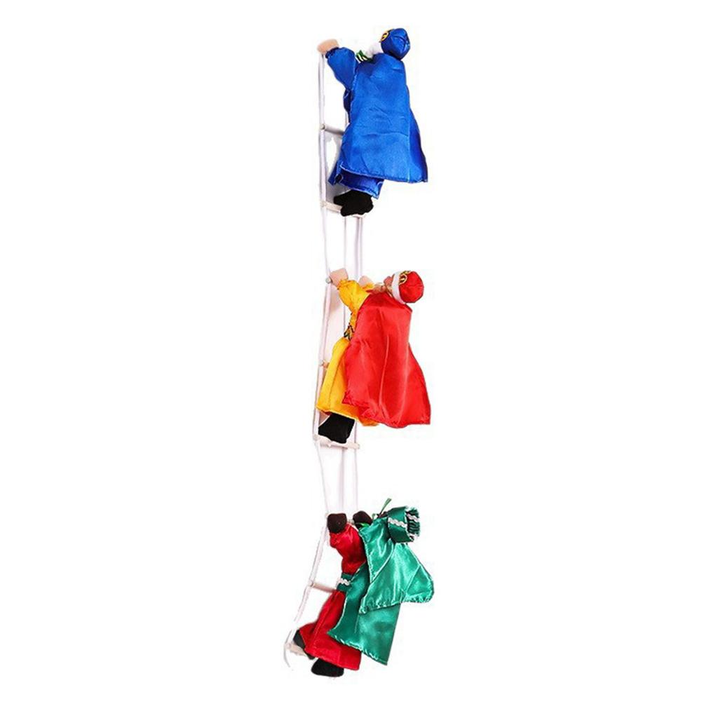 Christmas Tree Decoration Spanish Kings Climbing Ladder Hanging Ornament for Trees Door Wall Window Holiday Decorations