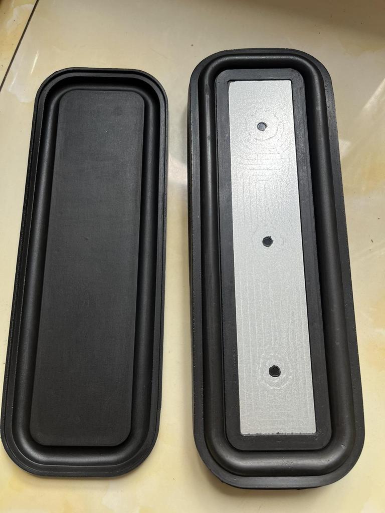 Stainless Steel Oval Bass Vibration Diaphragm, 4x6 Inch, Low Frequency Amplifier