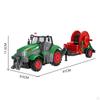 - Игрушки-тракторы, Строительные грузовики, развивающие игрушки для фермеров с фрикционным приводом для мальчиков,