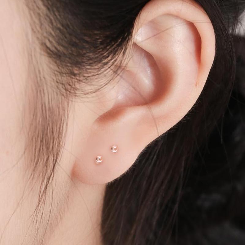 10/20/50/100Pcs Plastic Stud Earring Anti Allergy Ear Protect From Ear Hole Blockage Transparent Earrings Jewelry Parts Decor