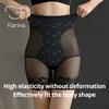 Flarixa Брюки с высокой талией для женщин, ультратонкие трусики с контролем живота, сетчатые шорты для похудения живота, трусы, защитные брюки
