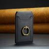 EUCAGR Защищенный от RFID, Магнитный чехол-кошелек для карт для всех функций Magsafe Чехол для телефона Держатель для карт Кошелек Роскошная ПУ кожа для чехла телефона