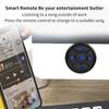 Car Wireless Bluetooth Media Button Remote Controller Car Steering Wheel Remote Control Motorcycle Bike Handlebar MP3 Music Play For IOS Android Phone