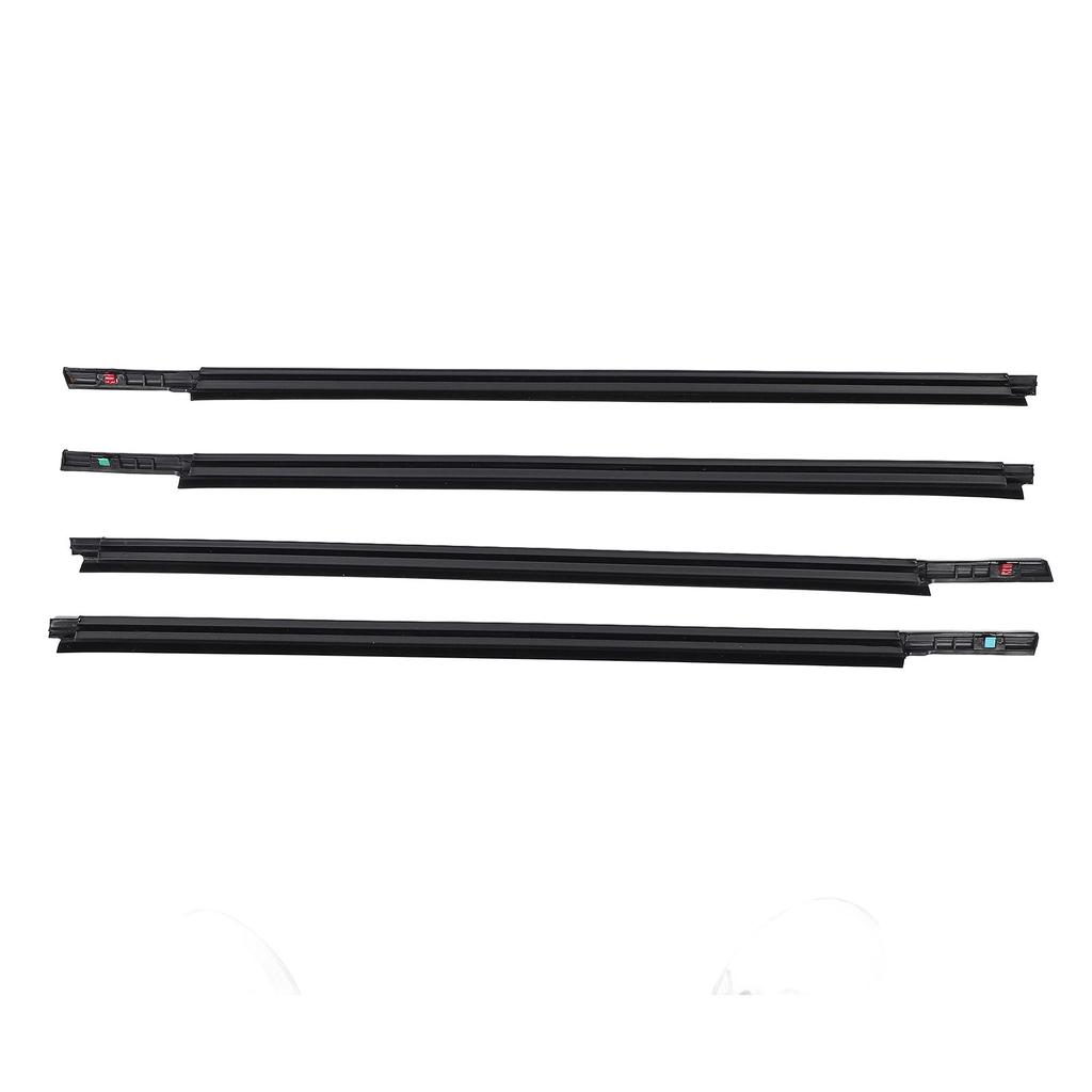 4 шт. Уплотнитель для окон и дверей автомобиля, прочный, водонепроницаемый, пыленепроницаемый, снижает уровень шума 83821 56K00 000 