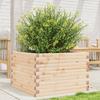VidaXL Planter 70x70x45.5 Cm Solid Pine Wood, Outdoor Planter, Flower Box, Plant Box, Planter 847253