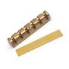 6 String Guitar Nut Height Adjustable Brass Roller Nut 6 String Electric Guitar Nut Guitar Replacement Accessories