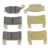 6Pcs Front Rear Motorcycle Disk Brake Pads for CBR 600 F4 F4I