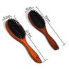 Beard Brush Boar Bristle Brush Comb with Boar Bristles Scalp Massage Comb Portable Air Bag Comb