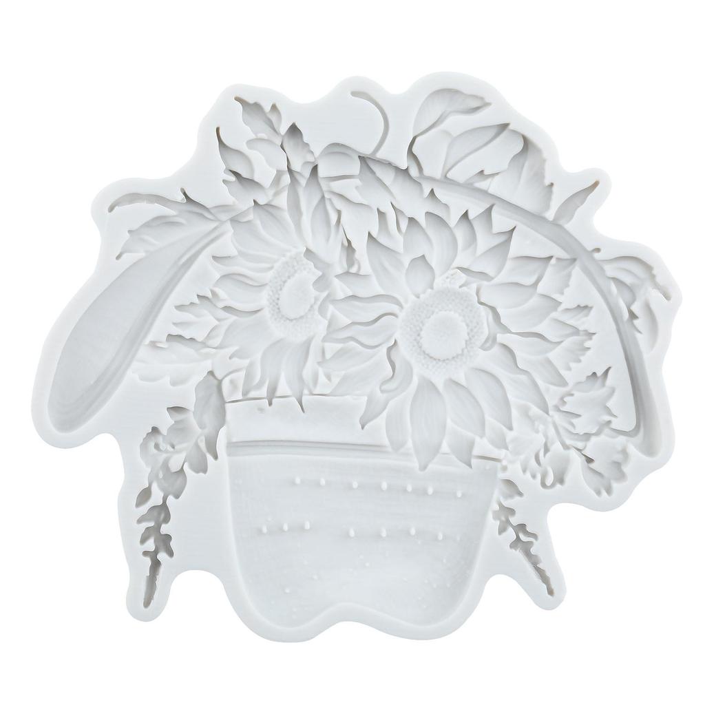 Sunflower Hat Silicone Mold Sunglasses Camera Fondant Molds Cake Decorating Tools Theme Cake Dessert Decorated Chocolate Candy Mold