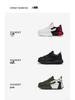 Мужские модные кроссовки в стиле 'Dad Shoes' из тисненой кожи с толстой амортизирующей подошвой на весну 2025 года
