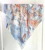 Fu Bao Double-Sided Silk Wool Scarf: Colorful, Large, and Warm Shawl for Autumn and Winter