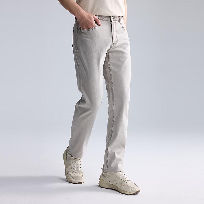 Мужские джинсы Lilang Slim Fit из экологичного эластичного денима