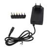 Universal 30W 3V 12V Adjustable Voltage Power Adapter With 6 Connectors