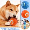 Умный мяч-игрушка для собаки Электронная интерактивная игрушка для питомца Движущийся мяч USB Автоматическое движение Прыгающий для щенка Подарок на день рождения Кот Про H0G5