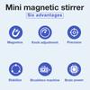 Мини-магнитная мешалка 4000 об/мин с мешалкой, жидкостный миксер, бесщеточный двигатель постоянного тока, магнитная мешалка, лабораторные принадлежности, вилка ЕС